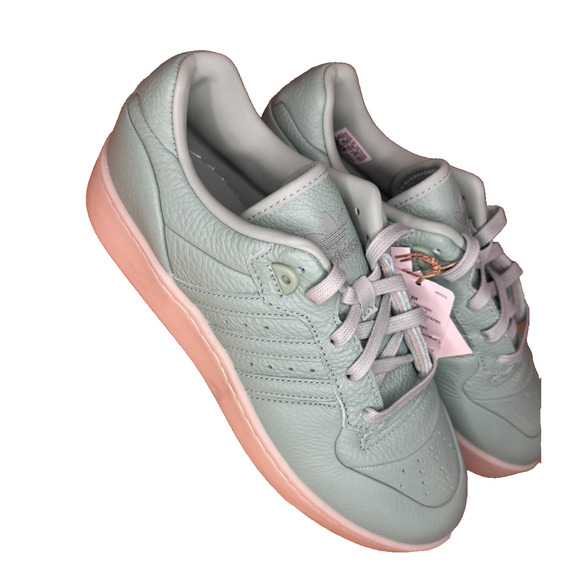 Adidas RIVALRY LUX LOW Sneakers Shoes Hazy Green/Cream IF7185 - Mens 9/ WMNS 10